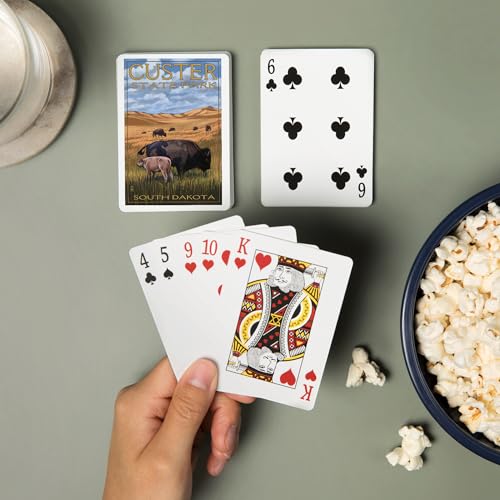 Baraja de Poker Custer Park, 52 cartas para adultos miniatura 2
