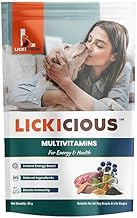 Nutritional Treats for Dogs – Multivitamin with Chicken, Duck, Lamb & Egg Whites – Natural Dog Treats with Turmeric, Quinoa, Spirulina & Blueberries – No Grains, No Added Water | Pack of 6(510g)