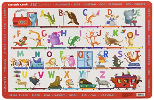 Crocodile Creek ABC Express Placemat