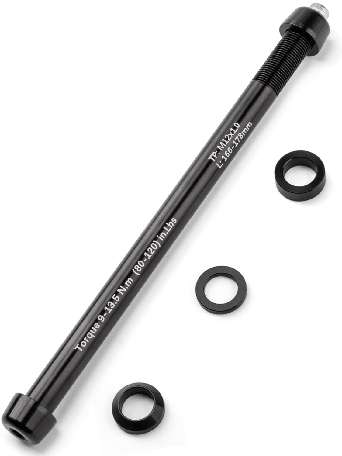 Amazon | CXWXC 自転車 スルーアクスル 12mm 後輪用 M12×P1.0/P1.5/P1