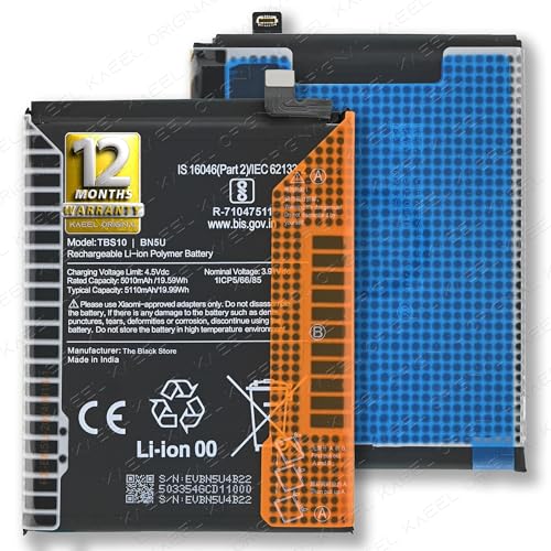 Image of BN5U Battery for Xiaomi Redmi Note 14 5G (India) | Poco M7 Pro 5G - 5110mAh - 12-Month Warranty* (Crimson Art, 2409FPCC4I)