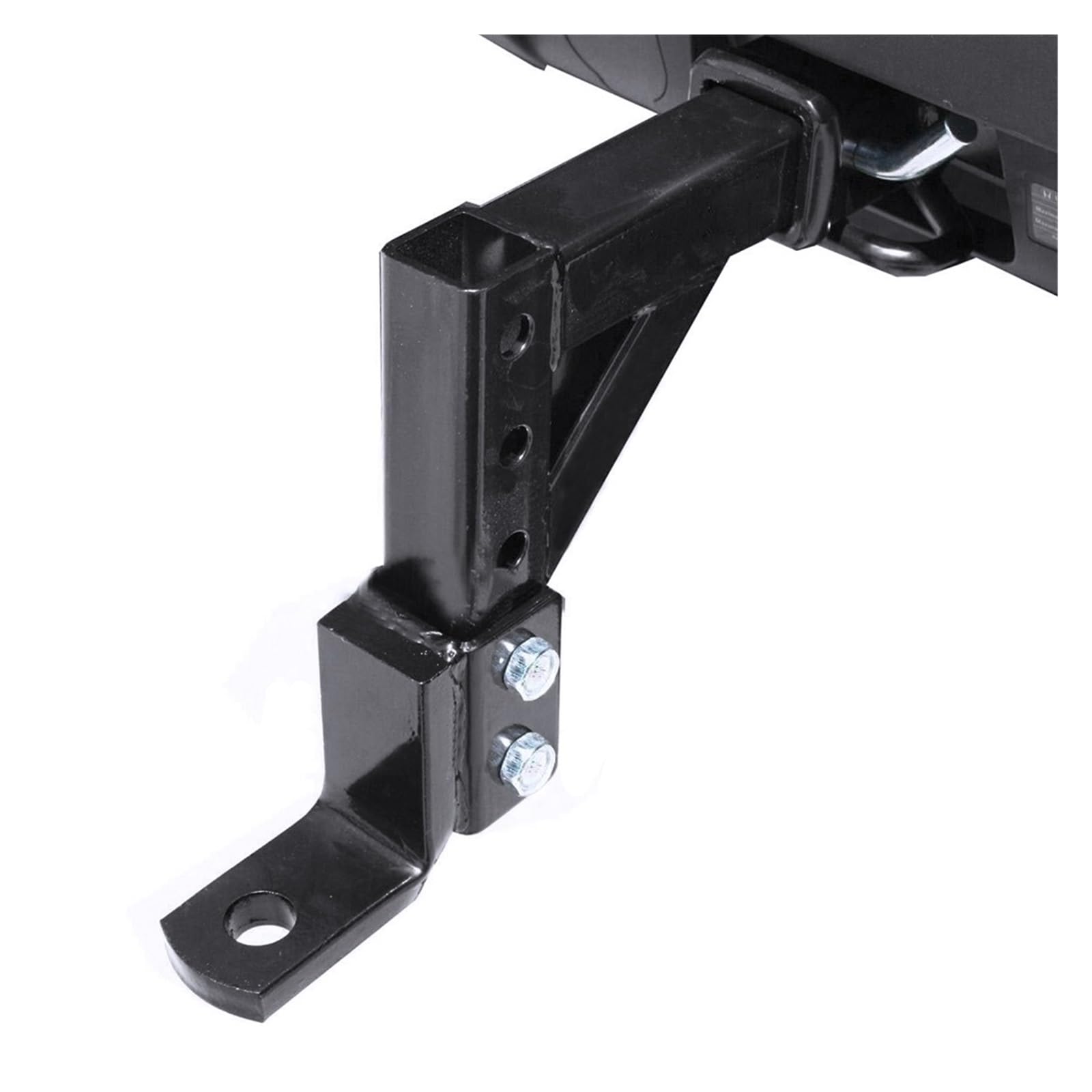 Soporte de Bola de Enganche de Remolque, Soporte de Bola Enganche Remolque Ajustable 4,5 a 10, Pulgadas for Receptor 2 con o 50 mm(Set with 50mm Ball)