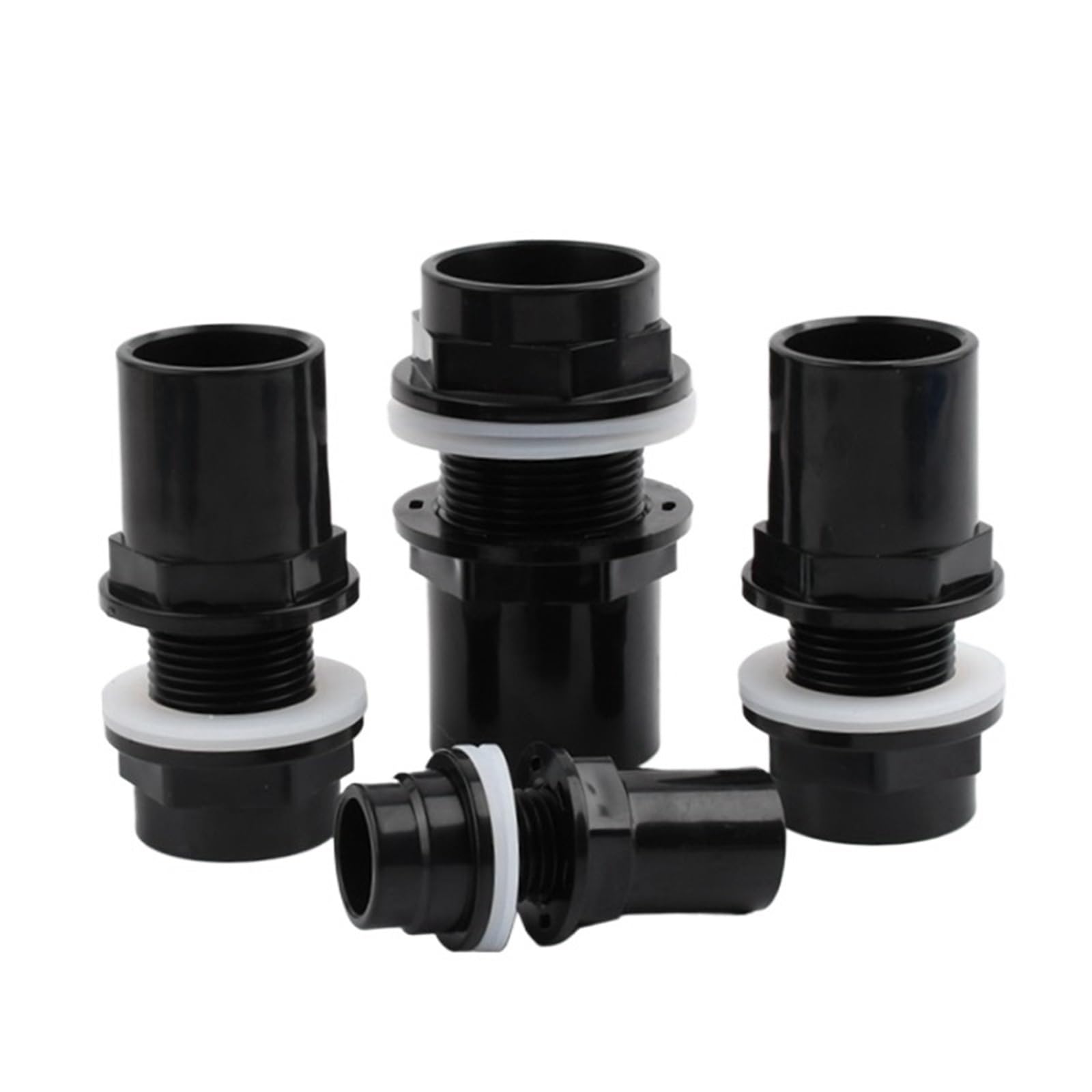 Raccord de tuyau de jardin Raccords de tuyaux en PVC épais de 20 à 50 mm, connecteurs de drainage for aquarium, adaptateurs de tuyaux en PVC for drainage de jardin, raccords de tuyaux d'alimentation e