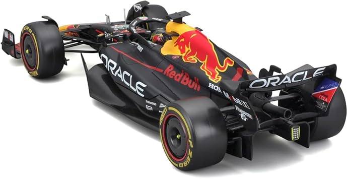 Max Verstappen Red Bull RB19 Formula 1 Model Araba, 1:24 Ölçek, Çok Renkli