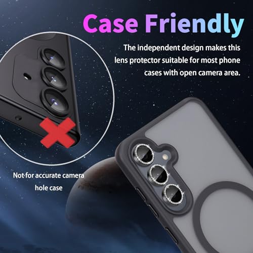 Protecteur d'objectif Galaxy S26 anti-rayures avec plateau de pose rapide - 5