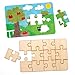 Baker Ross Puzzle in legno da decorare (confezione da 8) - Creazioni puzzle per bambini, da decorare