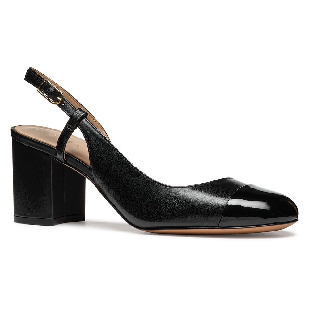Geox Women's D VIRNILISA 65 A Pump, Black, 5.5 UK