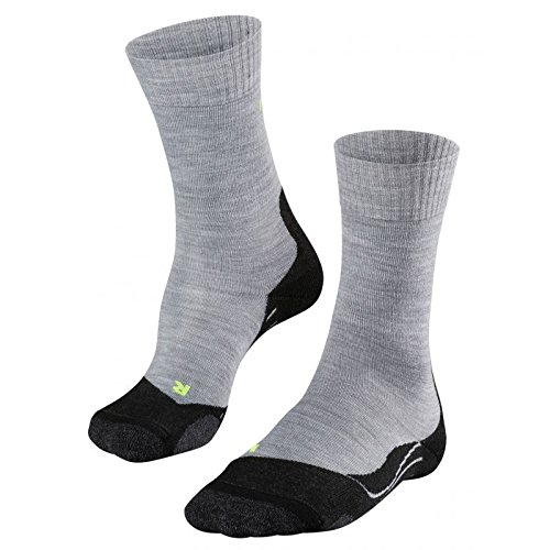 Chaussettes FALKE Tk2 de marche active et trekking gris clair 39-41 - 7