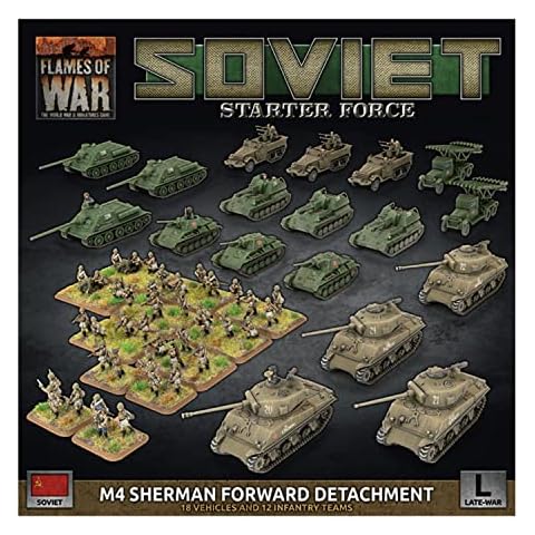 Flames of War - M4 Sherman Forward Detachment SUAB16 Cover