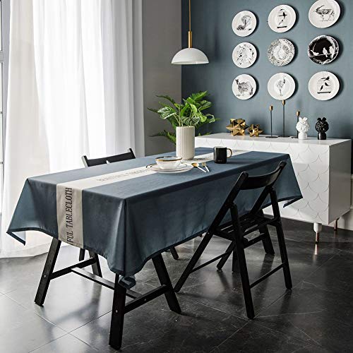 Nappe lavable en polyester pour protéger la table des taches
