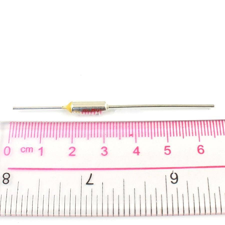 10 Pcs RY Axial Thermal Fuse TF Cutoff 92 Degree 10A 250V