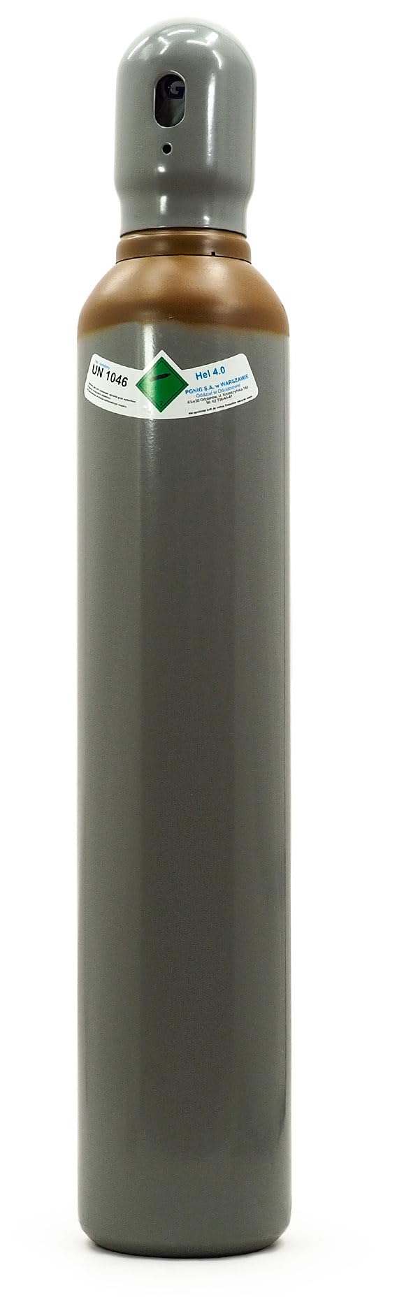 Bouteille de gaz d'hélium de 5 l remplie (150 bar) réducteur de pression et pistolet – Bouteille professionnelle réutilisable 0,7 m³ (700 l) pour anniversaire et mariage