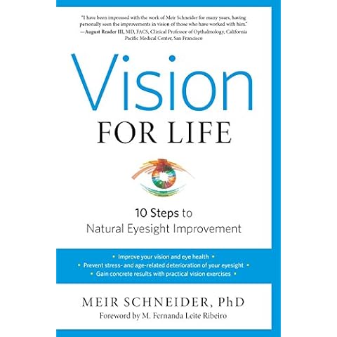 Vision for Life, Revised Edition: Ten Steps to Natural Eyesight Improvement Cover