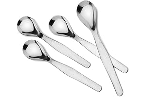 RSVP Endurance Stainless Steel Egg and Spoon Kitchen Tool Set, Ideal for...