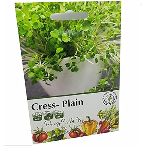 Cress Common/Plain Seeds by Pretty Wild Seeds Cover