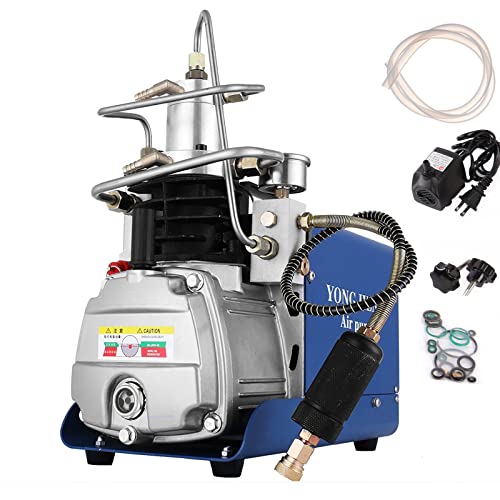 YONG HENG 4500PSI Compressor,Electric 110V 30MPa 4500 PSI PCP Air Compressor Pump High Pressure Air Compressor for Airgun Scuba Rifle,Perfect For filling PCP Air Rifle