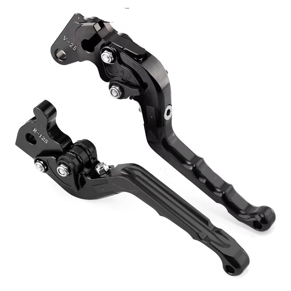 Zhannuobhd Black Brake Clutch Lever For Yfm 700 450 400For Kodiak For Yzm For Yfz 350 For Banshee 600 For Raptor Accessories Motorcycle Restoring Ancient Brake Clutch Levers(Black)