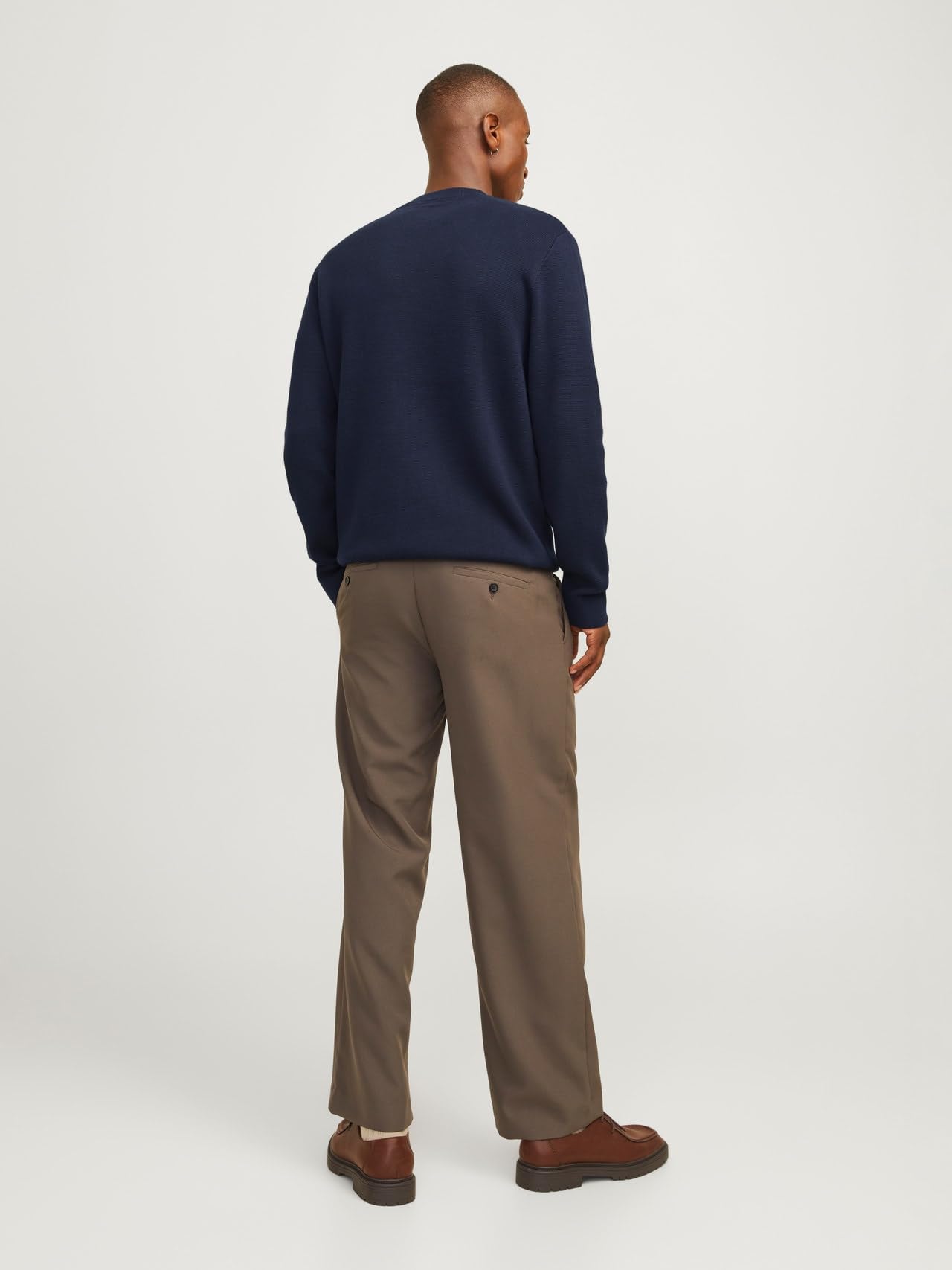 JACK & JONES Sweter z dzianiny Mężczyźni Jprblamerino Knit Crew Neck Sn