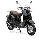  Motorroller Nova Motors Retro Star 50 schwarz - 45km/h
