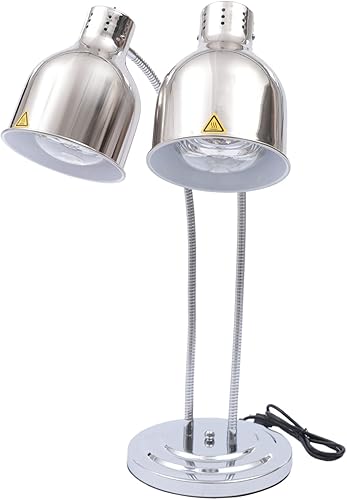 Lámpara comercial de calor de alimentos de 250 W con bombilla, lámpara calentadora de alimentos para bufé, lámpara de calor de alimentos calientes,