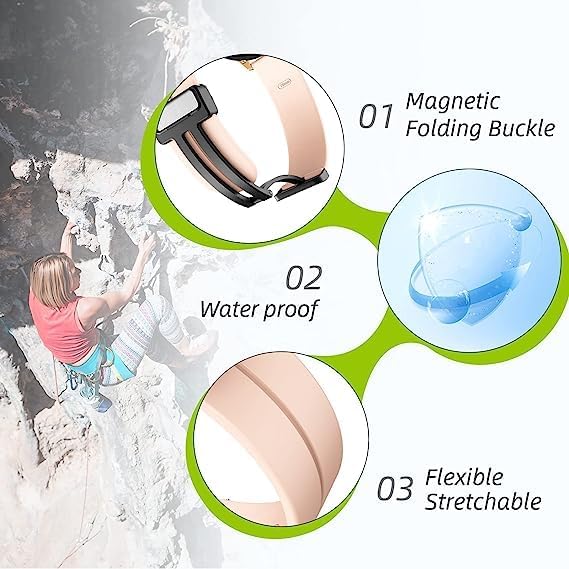 Image of IIK COLLECTION 22mm Silicone Strap for Smart Watches | Combo Pack Compatible With Noise, Fireboltt, Boat Xtend, Pebble, Boat Flash, Noise Color Fit, Ultra Smart Watch & All Watches