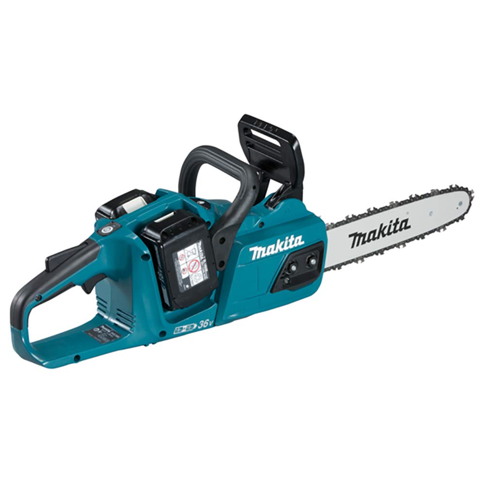 Makita DUC305 Twin 18v LXT Cordless Brushless Chainsaw 300mm 2 x 6ah Li-ion Battery Charger