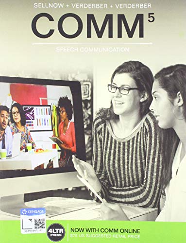 Bundle: COMM, 5th + COMM Online, 1 term (6 months) Printed Access Card + LMS Integrated Sticke for COMM Online