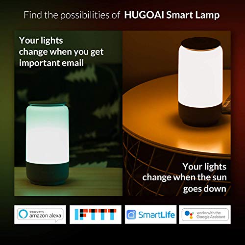 Smart Table Lamp Hugoai Dimmable Bedsid Buy Online In United Arab Emirates At Desertcart