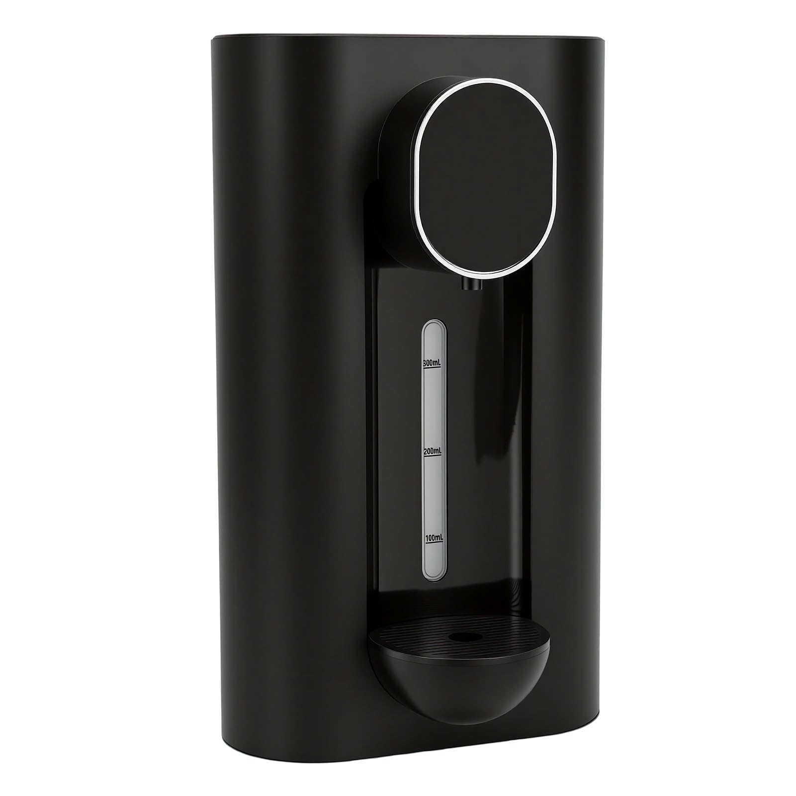 Dispenser Automatico Per Collutorio Di Parete 540 Ml, Schermo LED Con 3 Modalità, 2 Tazze Magnetiche, Dosaggio Senza Tocco, Accessorio Igiene Orale Per Bagno (Nera)