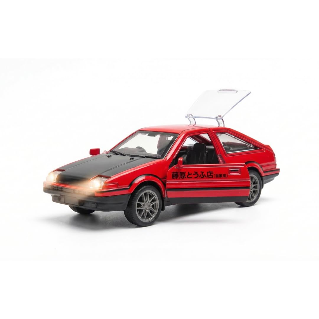 Toybot 1:36 Die Cast Toyota Trueno AE86 Initial D Car Toy with