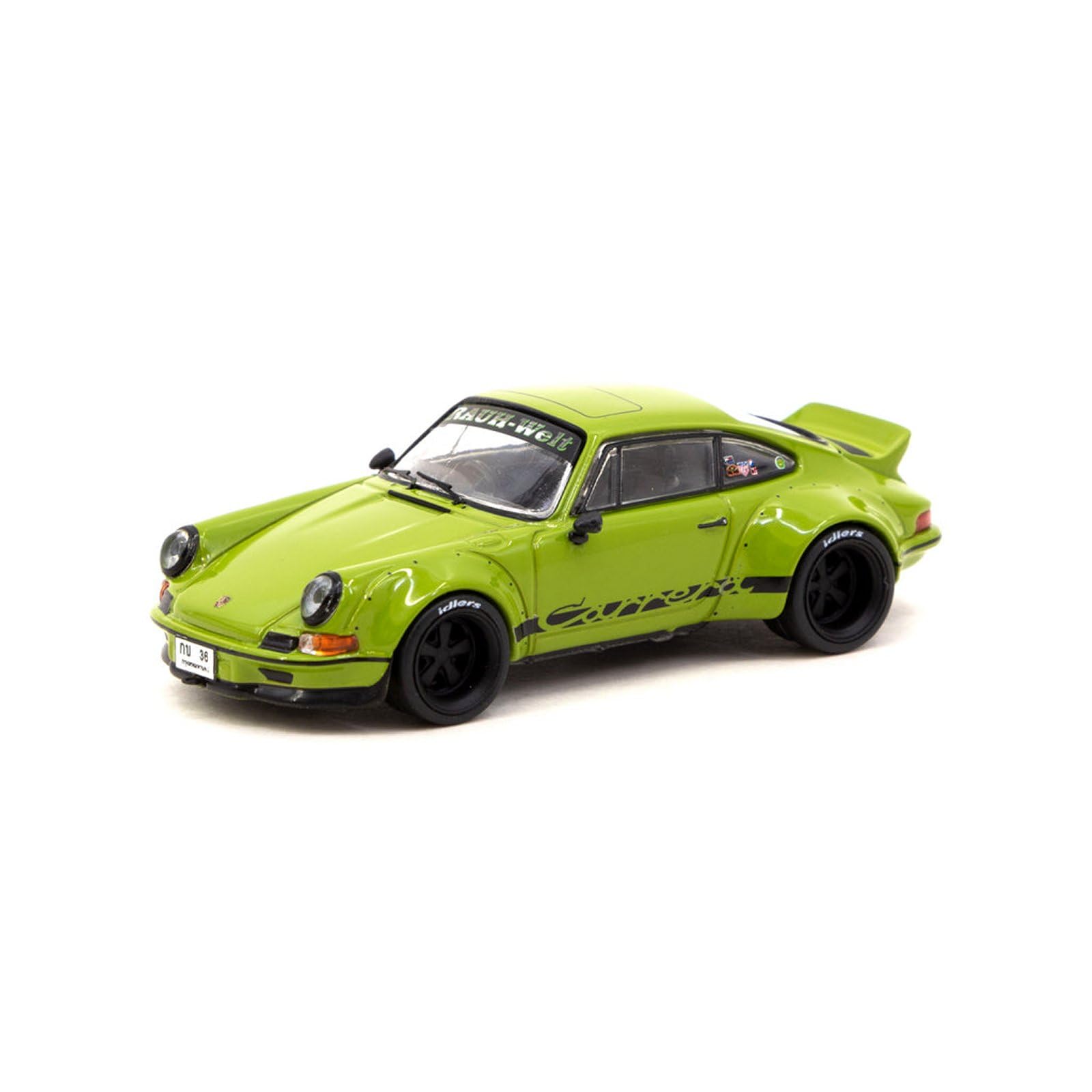 Tarmac Works 1/64 RWB Backdate オリーブグリーン Tarmac Works 1:64 scale Diecast Model Car compatible with Porsche