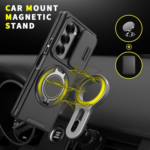 Coque magnétique Samsung Z Fold 6 bleu premium - 6