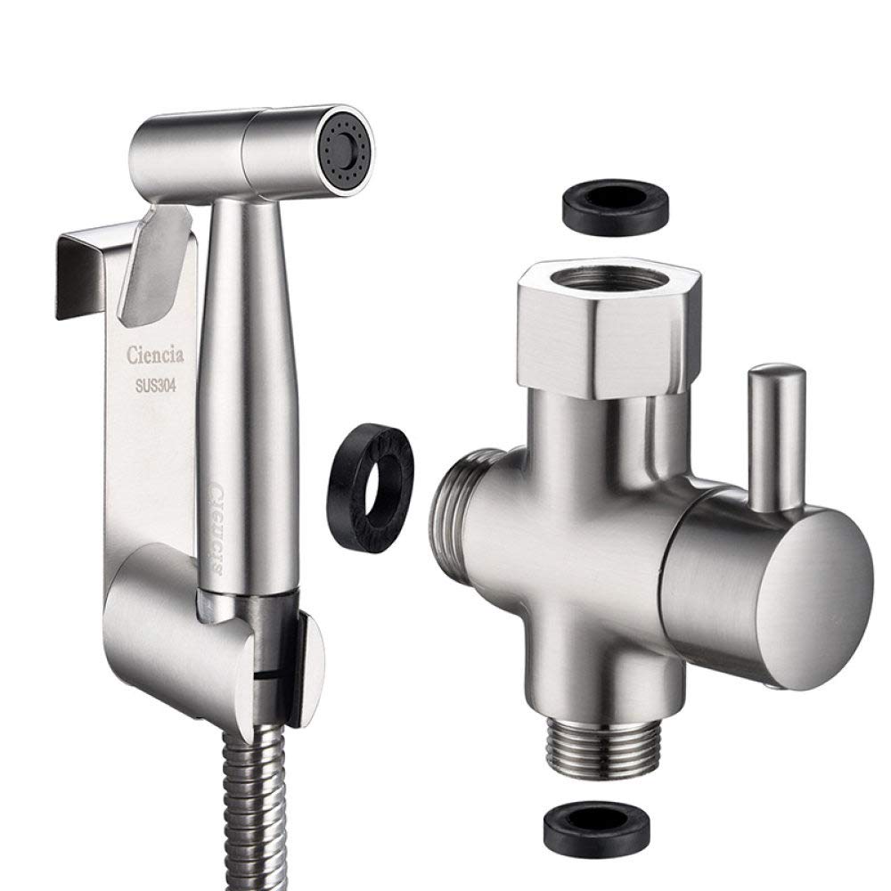 DOUCHETTE WC EN ACIER INOXYDABLE BROSSÉ DE QUALITÉ SUPÉRIEURE POUR UNE SALLE DE BAIN RAFFINÉE