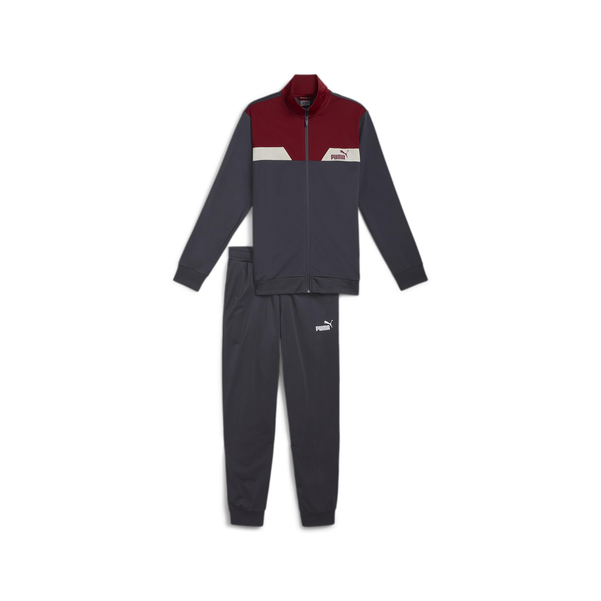 Puma Men's Gray Power Tracksuit S Galactic Grey,