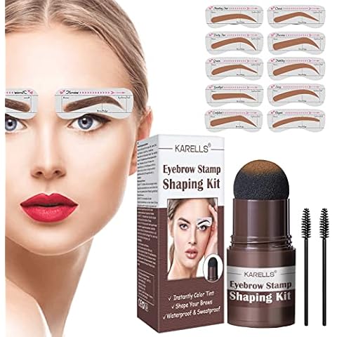 Augenbrauen Stempel Schablone, Eyebrow Powder Stamp Cover