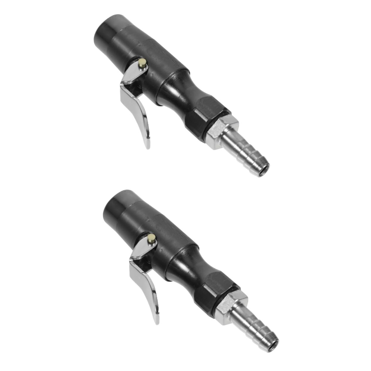 FUNOMOCYA 2pcs Presta Valve Air Chuck Locking Tire Inflator Adapter Universal Car Truck Motorcycle Air Pump Nozzle