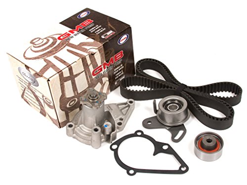Evergreen TBK282WP Compatible With 96-11 Hyundai Accent Kia Rio Rio5 DOHC 1.5 1.6 G4KF G4EC G4ED Timing Belt Kit GMB Water Pump