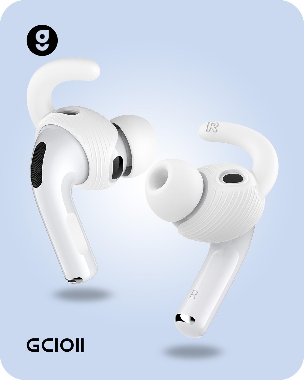 Amazon | Gcioii AirPods Pro 3 イヤーフックカバー(2025)用 3組 [追加