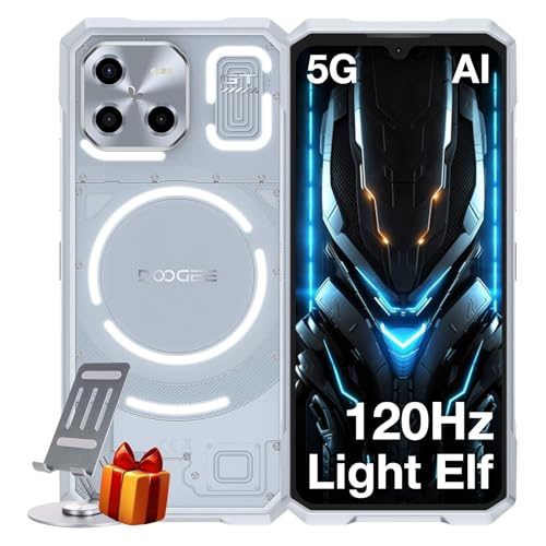 DOOGEE Blade GT AI 5G Rugged Phone Unlocked,LED Light Effect,6nm ...