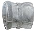 Price comparison product image RICOO Cable Tidy Grey 200cm x 13.5cm Flexible Trunking Sleeve Z9135G-2 Wire Organiser with Hook and Loop Fastener Cord Management Duct
