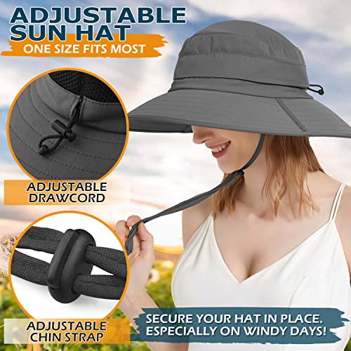 Einskey Waterproof Sun Hat For Men Women Upf50 Wide Brim Rain Bucket Hat For Fishing Hiking Camping Garden Safari Beach Golf #TOP3
