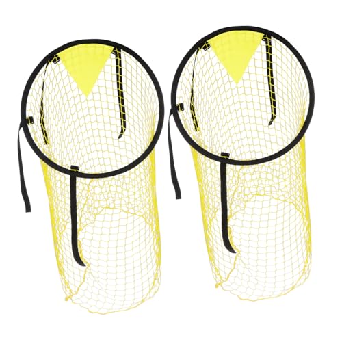 Happyyami Soccer Goal Net Soccer Training Practice Portable Goal Nets Bright Colors Easy to Set up