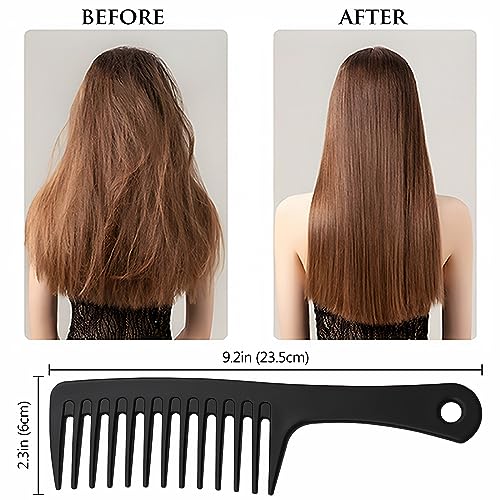 Peine de Dientes Anchos para Desenredar Cabello - Set x3 miniatura 5