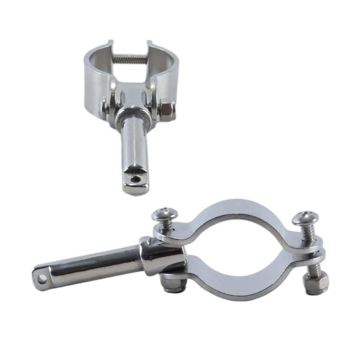 2 Soportes Para Remos De Acero Inoxidable Para Barco, Accesorios Ajustables Para La Mayoría De Remos.