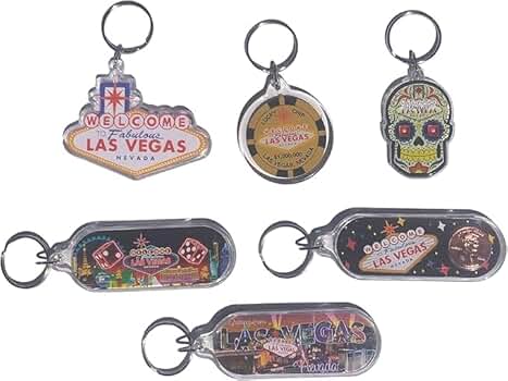Amazon.co.jp: Sunny Bourne ラスベガス お土産 キーチェーン