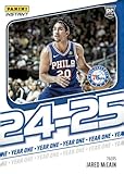 JARED McCAIN RC 2024-25 Pa nini Instant Year One Collection PR:613#14 76ers ROOKIE NM-MT Basketball