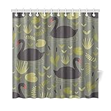 Cortina de ducha de plástico colorido y brillante. Diseño simple y limpio, solución perfecta para el baño de su hijo