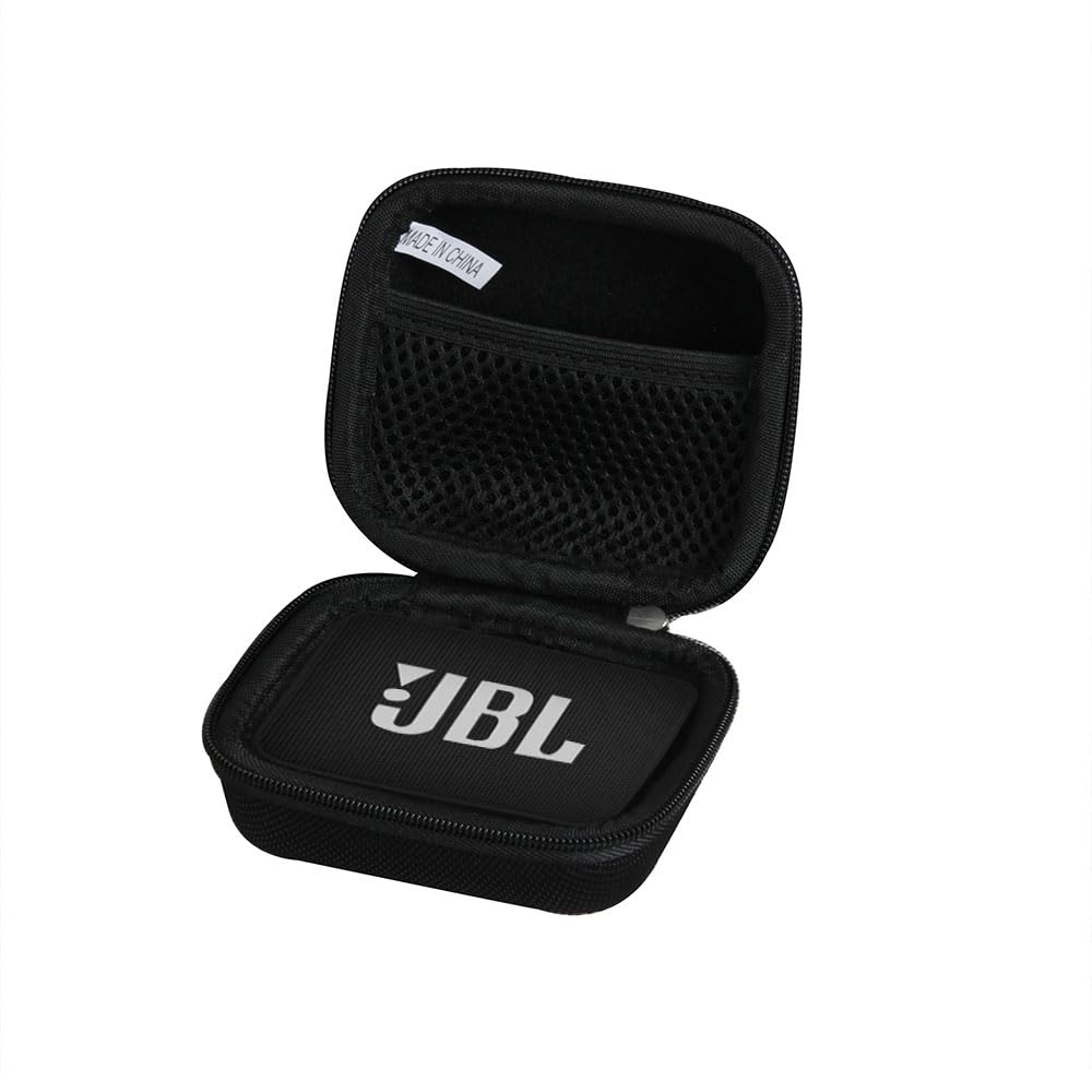 Adada Hard Travel Case for JBL GO2 - Waterproof Ultra Portable Bluetooth Speaker (Black)