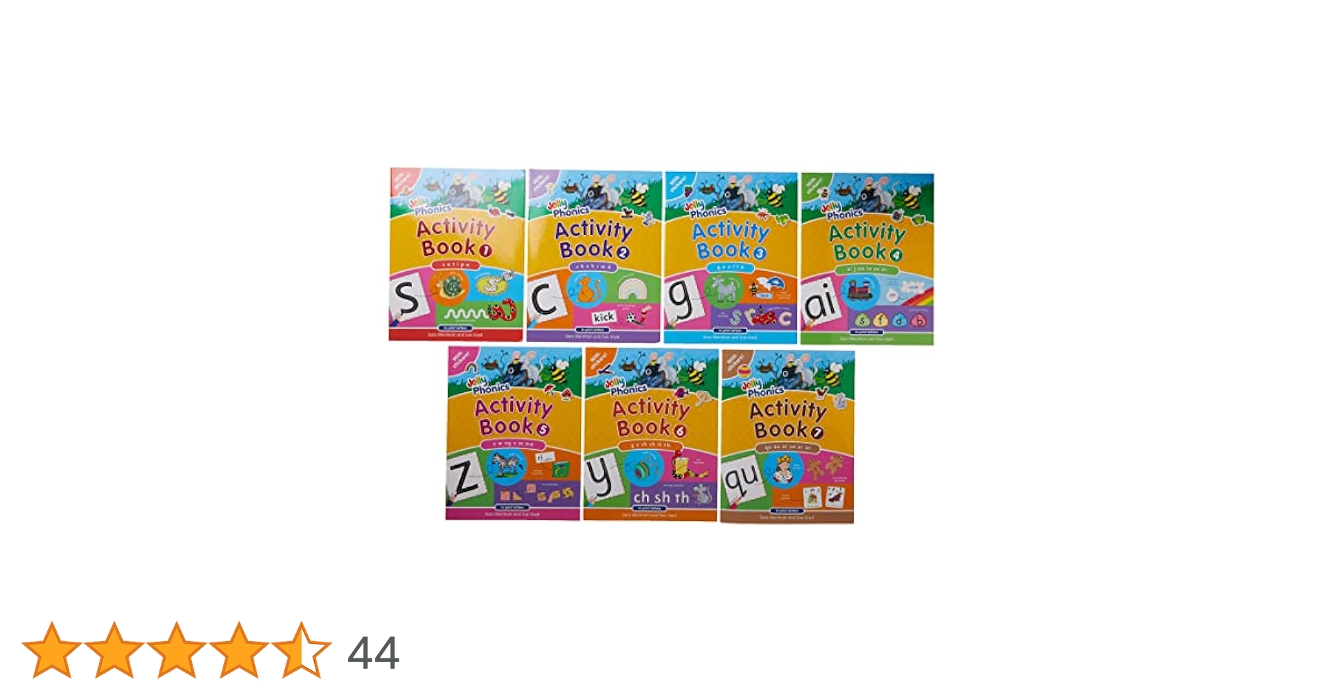 Jolly Phonics Activity Books 1-7セット Jolly Phonics Activity Books 1-7: in Precursive Letters
