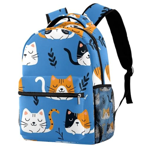 Sac à dos de voyage enfant pour escapades et sorties scolaires motif chat